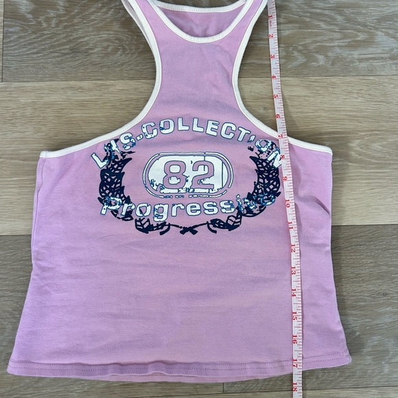 Y2K Racerback Halter Tank - Picture 5 of 5